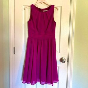 Eliza J Party Dress - Magenta - EUC size 6